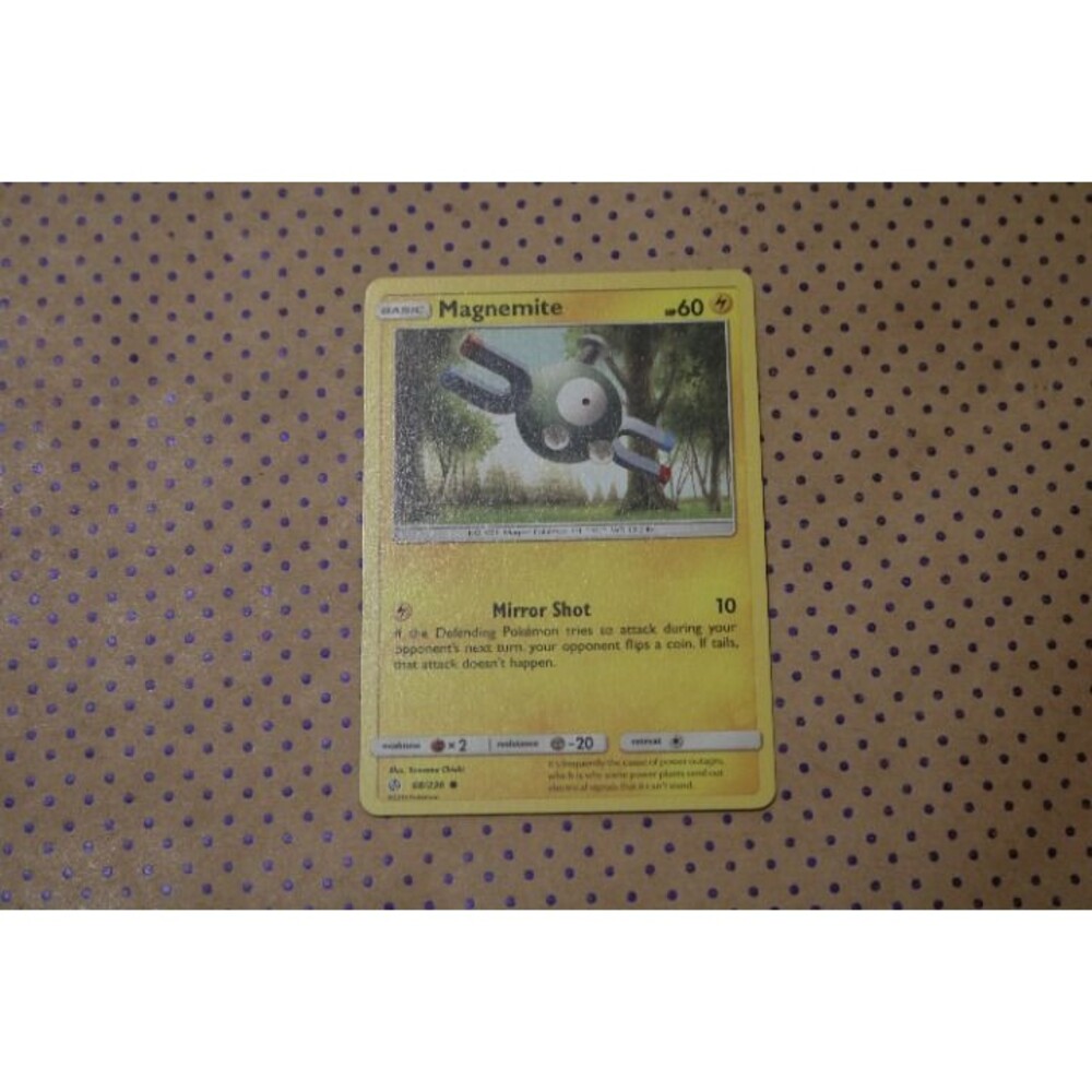 Magnemite 68/236 Pokemon Card (2019)